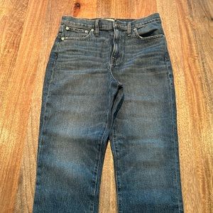NWT Madewell High Rise Slim Crop Boyjeans sz 28